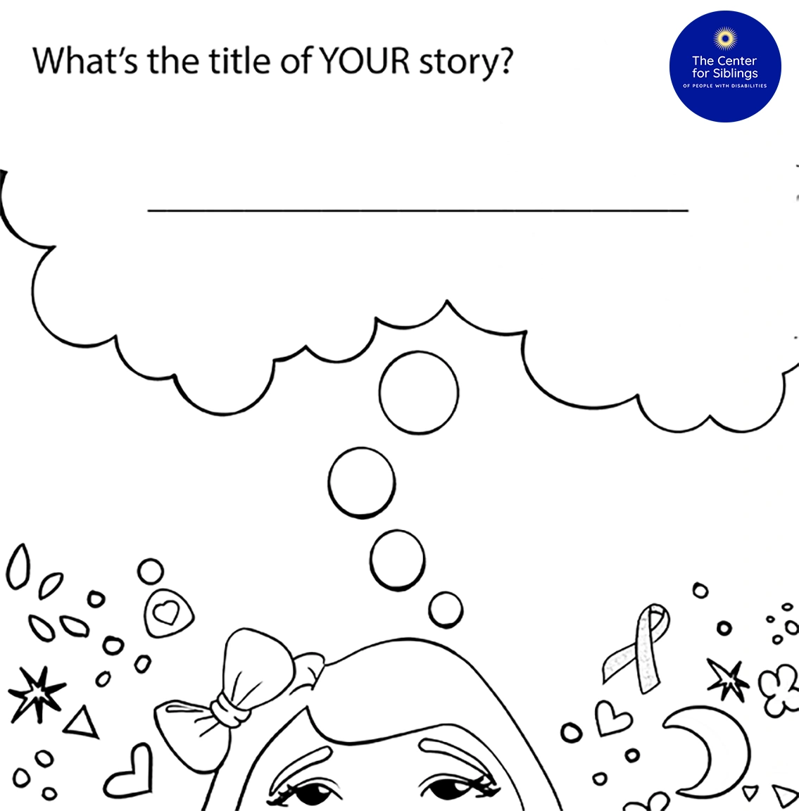 Storytime Coloring Page